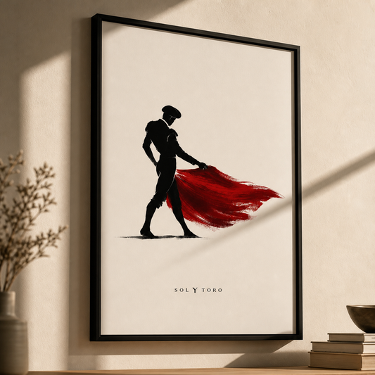 Œuvre EL GESTO — Édition Encadrée