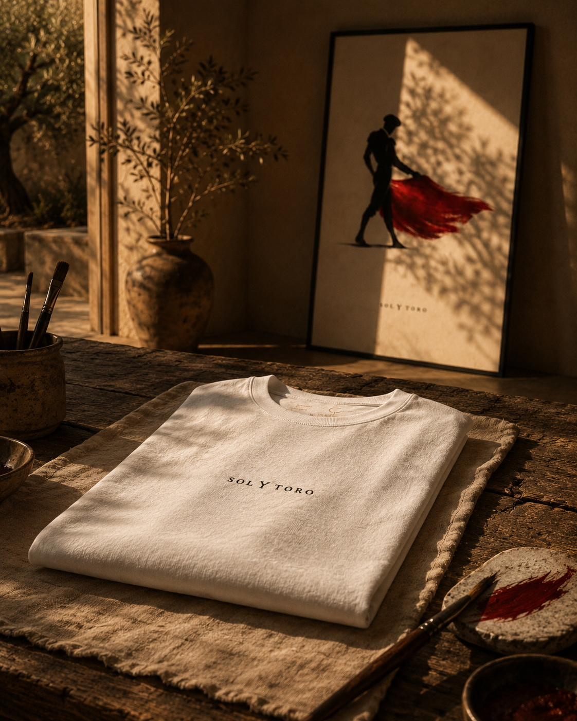 T-shirt EL GESTO — Blanc